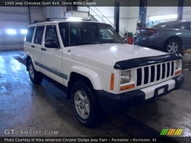 1999 Jeep Cherokee Sport 4x4 in Stone White