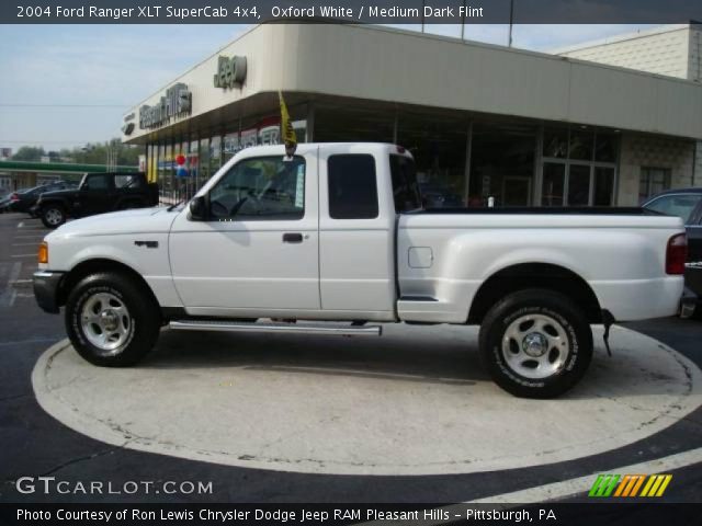 2004 Ford Ranger XLT SuperCab 4x4 in Oxford White