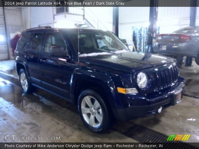 2014 Jeep Patriot Latitude 4x4 in True Blue Pearl