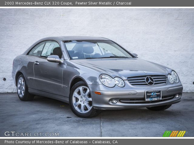 2003 Mercedes-Benz CLK 320 Coupe in Pewter Silver Metallic
