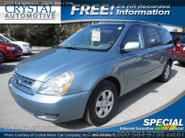 2010 Kia Sedona LX in Glacier Blue