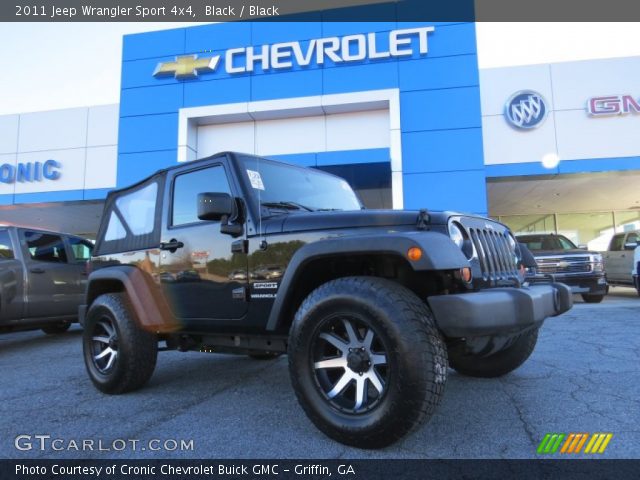 2011 Jeep Wrangler Sport 4x4 in Black