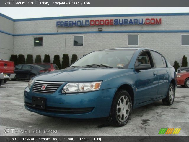 2005 Saturn ION 2 Sedan in Dragonfly Green
