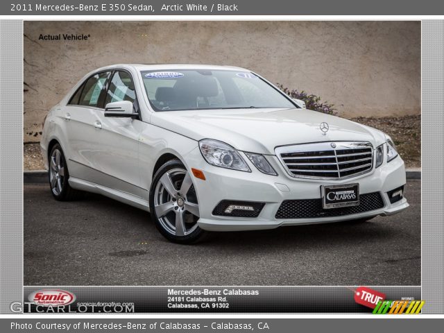 2011 Mercedes-Benz E 350 Sedan in Arctic White
