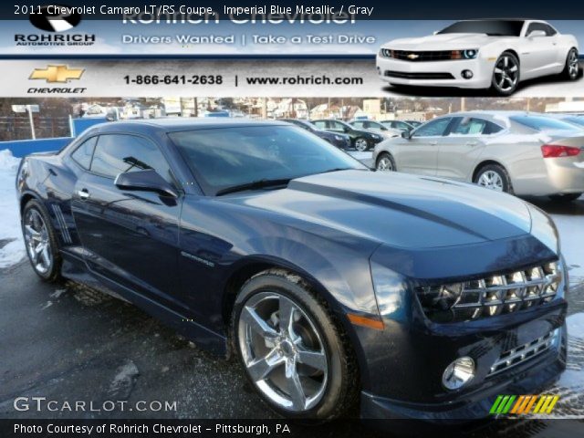 2011 Chevrolet Camaro LT/RS Coupe in Imperial Blue Metallic