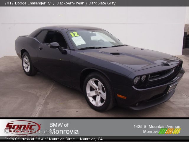 2012 Dodge Challenger R/T in Blackberry Pearl