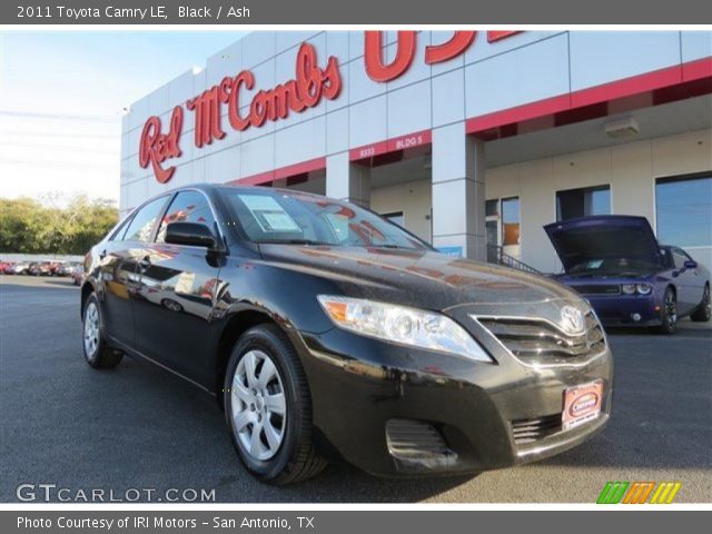 2011 Toyota Camry LE in Black