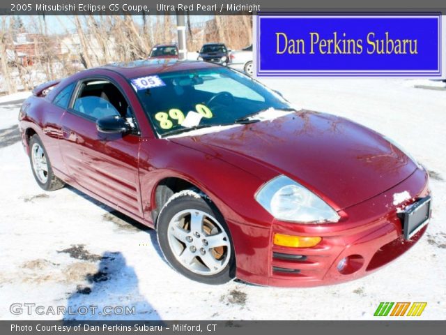 2005 Mitsubishi Eclipse GS Coupe in Ultra Red Pearl