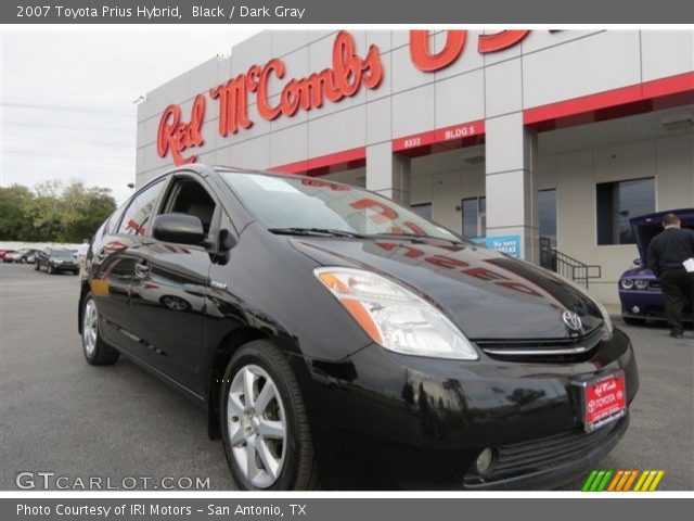 2007 Toyota Prius Hybrid in Black