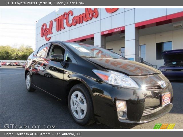 2011 Toyota Prius Hybrid III in Black
