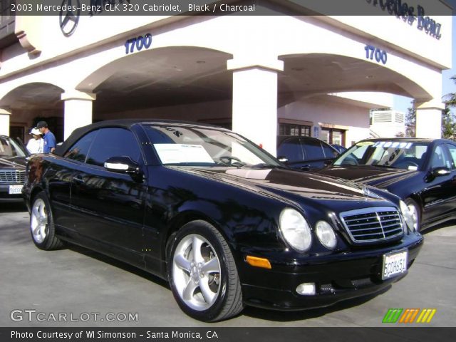 2003 Mercedes-Benz CLK 320 Cabriolet in Black