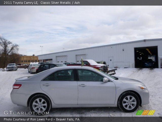 2011 Toyota Camry LE in Classic Silver Metallic