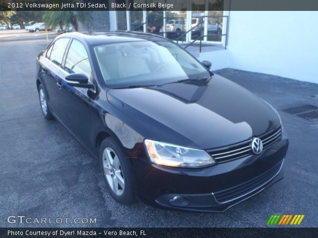 2012 Volkswagen Jetta TDI Sedan in Black