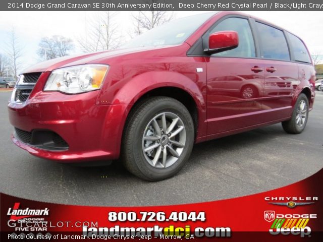 2014 Dodge Grand Caravan SE 30th Anniversary Edition in Deep Cherry Red Crystal Pearl