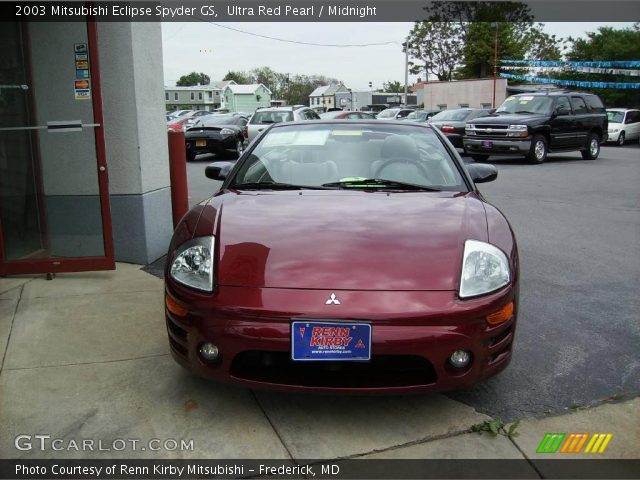 2003 Mitsubishi Eclipse Spyder GS in Ultra Red Pearl