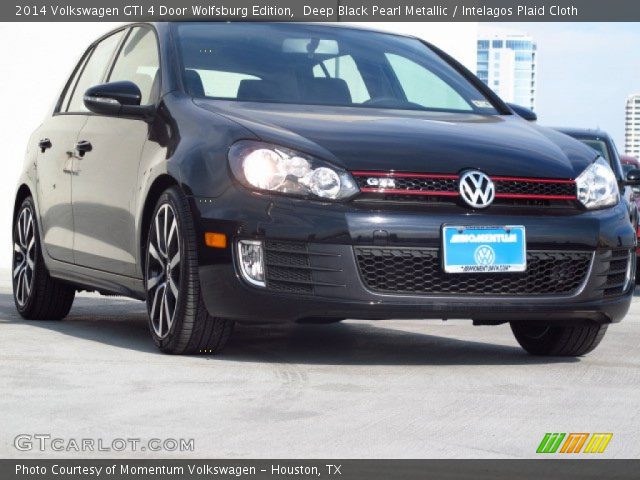 2014 Volkswagen GTI 4 Door Wolfsburg Edition in Deep Black Pearl Metallic