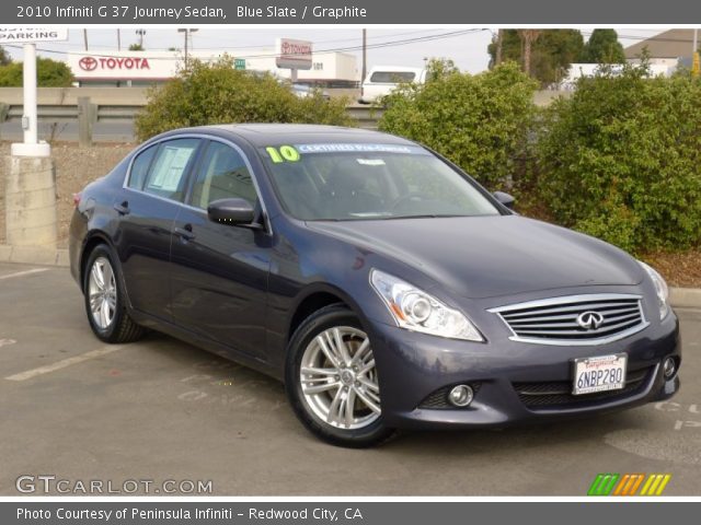 2010 Infiniti G 37 Journey Sedan in Blue Slate