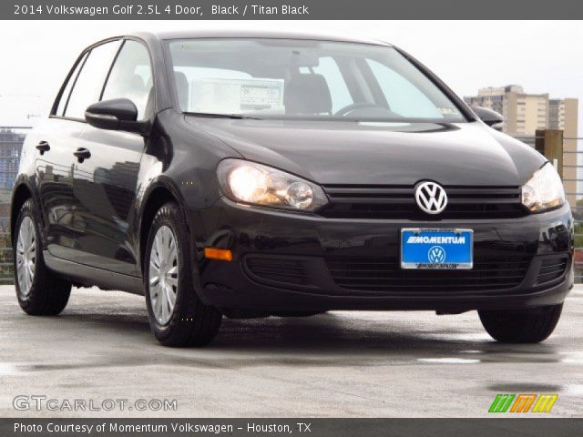 2014 Volkswagen Golf 2.5L 4 Door in Black