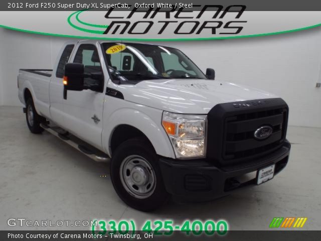 2012 Ford F250 Super Duty XL SuperCab in Oxford White