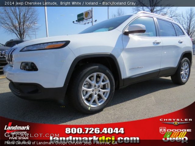 2014 Jeep Cherokee Latitude in Bright White