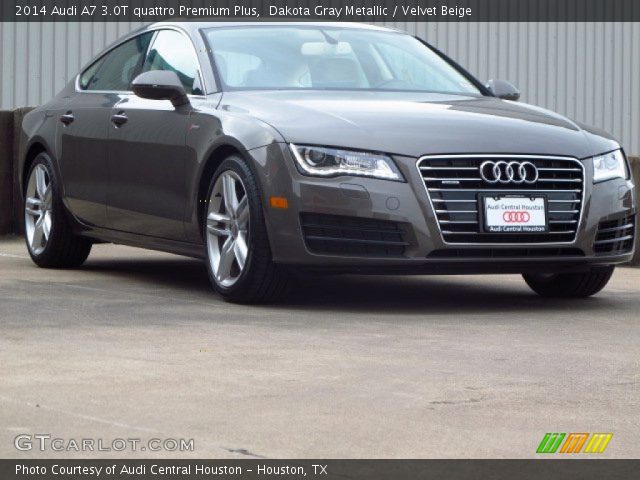 2014 Audi A7 3.0T quattro Premium Plus in Dakota Gray Metallic