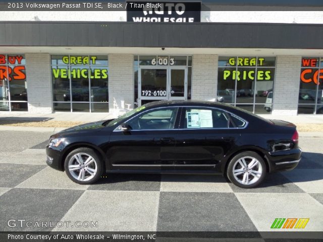 2013 Volkswagen Passat TDI SE in Black