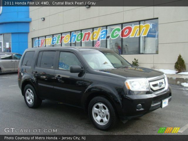 2011 Honda Pilot LX 4WD in Crystal Black Pearl