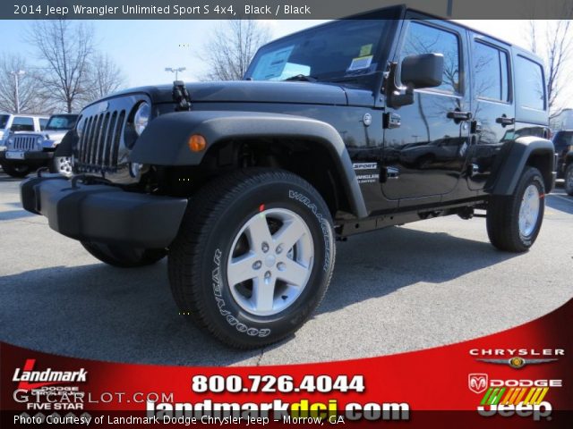 2014 Jeep Wrangler Unlimited Sport S 4x4 in Black