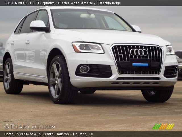 2014 Audi Q5 3.0 TDI quattro in Glacier White Metallic
