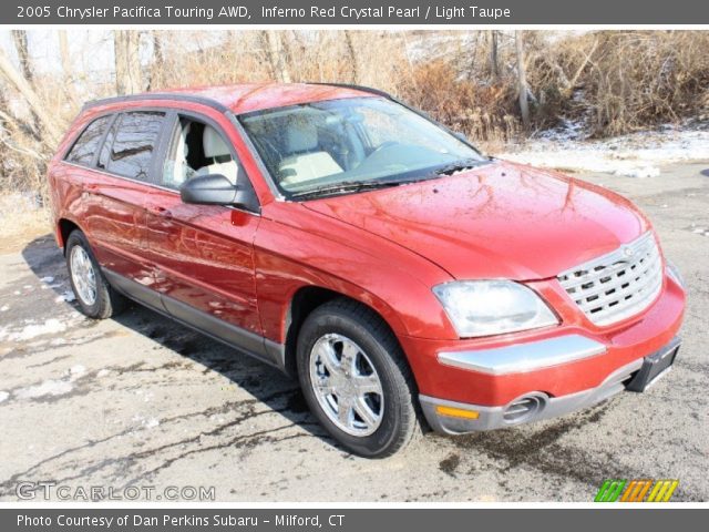 2005 Chrysler Pacifica Touring AWD in Inferno Red Crystal Pearl