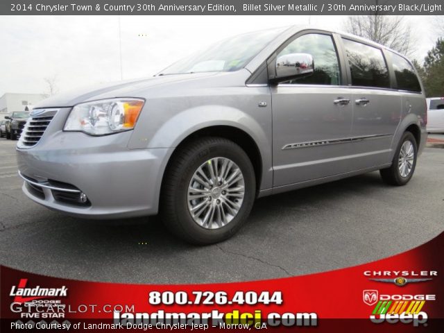 2014 Chrysler Town & Country 30th Anniversary Edition in Billet Silver Metallic