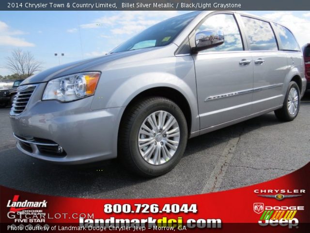 2014 Chrysler Town & Country Limited in Billet Silver Metallic
