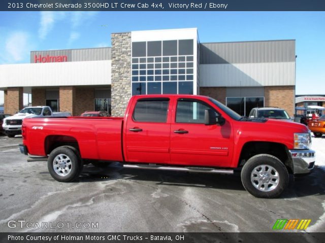 2013 Chevrolet Silverado 3500HD LT Crew Cab 4x4 in Victory Red