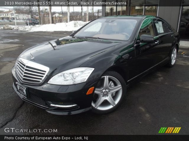 2010 Mercedes-Benz S 550 4Matic Sedan in Black