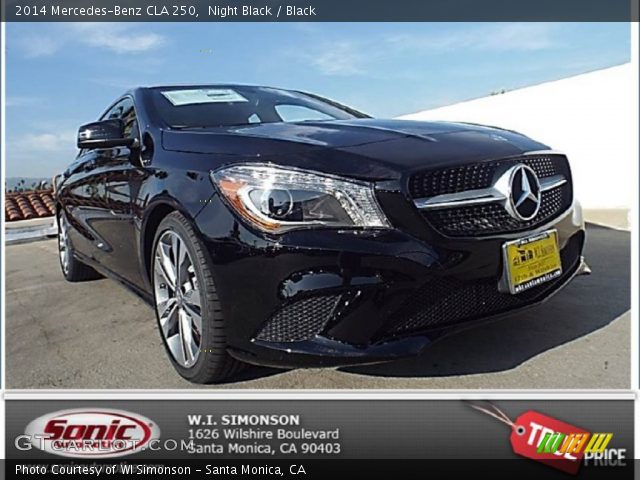 2014 Mercedes-Benz CLA 250 in Night Black