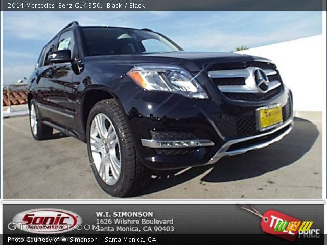 2014 Mercedes-Benz GLK 350 in Black