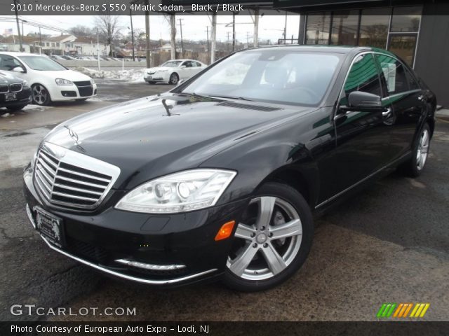 2010 Mercedes-Benz S 550 4Matic Sedan in Black