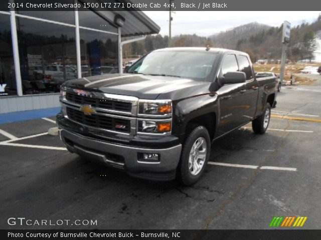 2014 Chevrolet Silverado 1500 LTZ Z71 Double Cab 4x4 in Black