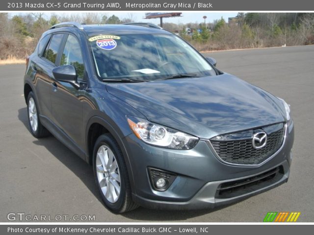 2013 Mazda CX-5 Grand Touring AWD in Metropolitan Gray Mica