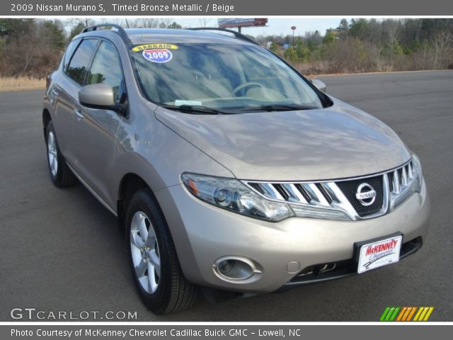 2009 Nissan Murano S in Tinted Bronze Metallic
