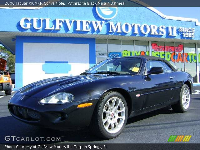 2000 Jaguar XK XKR Convertible in Anthracite Black Mica