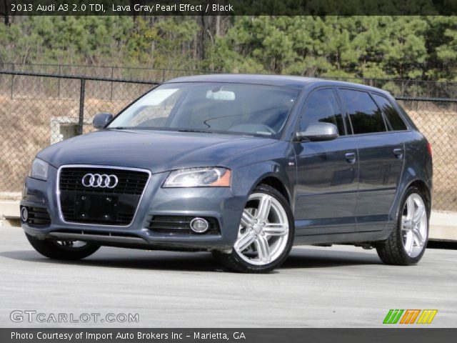 2013 Audi A3 2.0 TDI in Lava Gray Pearl Effect