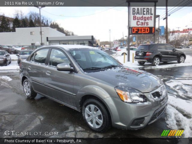 2011 Kia Rio LX in Titanium