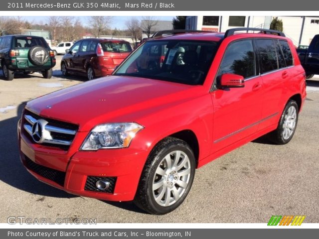 2011 Mercedes-Benz GLK 350 4Matic in Mars Red