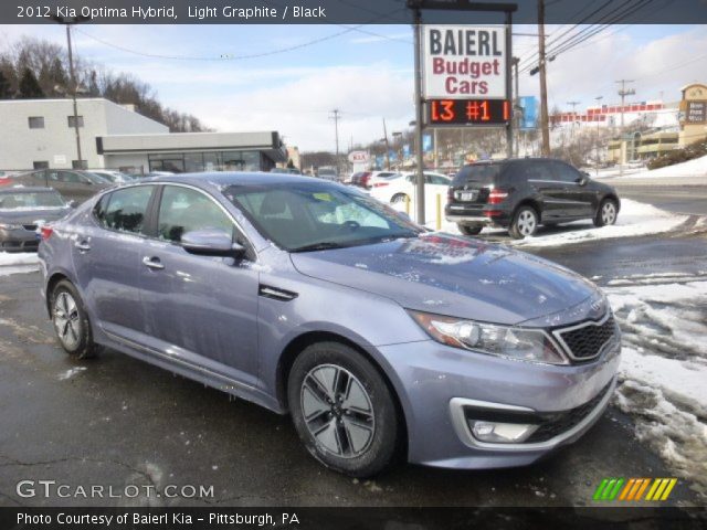 2012 Kia Optima Hybrid in Light Graphite
