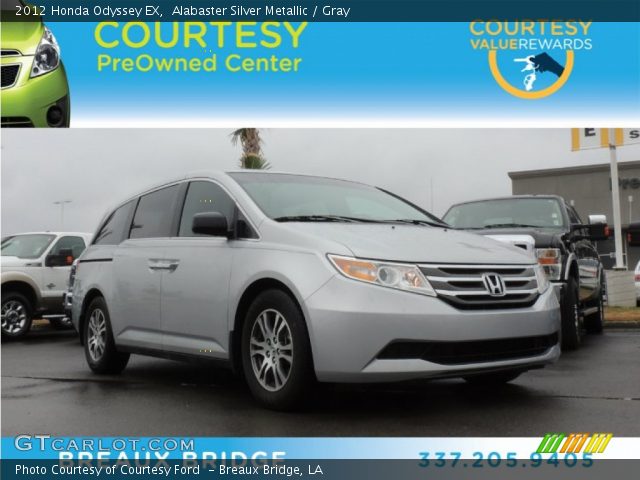 2012 Honda Odyssey EX in Alabaster Silver Metallic
