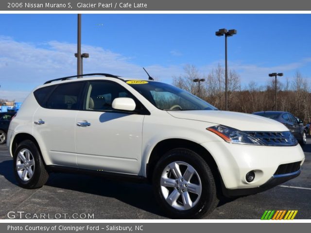 2006 Nissan Murano S in Glacier Pearl