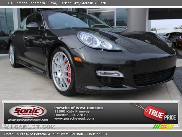 2010 Porsche Panamera Turbo in Carbon Grey Metallic