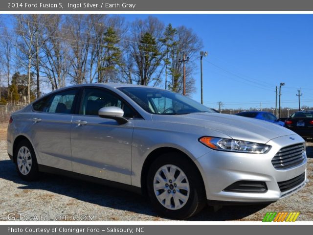 2014 Ford Fusion S in Ingot Silver