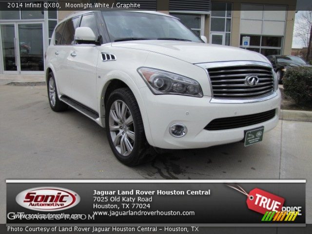 2014 Infiniti QX80  in Moonlight White